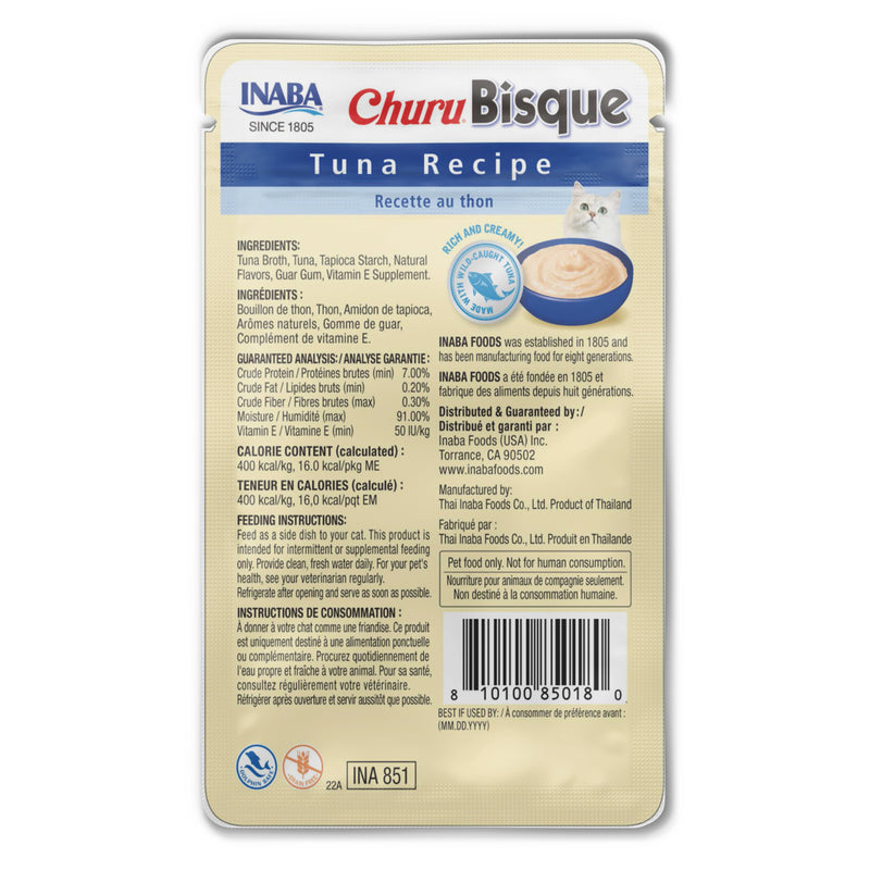 Inaba Churu Tuna Bisque Tuna Lickable Cat Treat