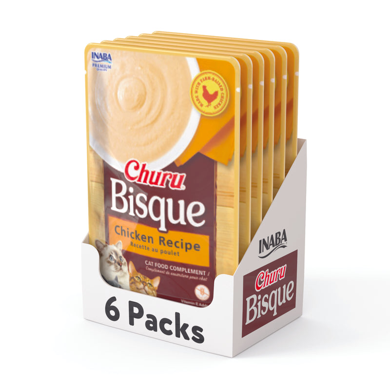 Inaba Churu Chicken Bisque Lickable Cat Treat