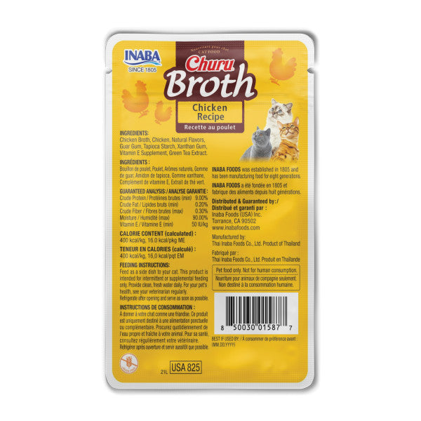 Inaba Churu Chicken Broth Pouch Cat Treat