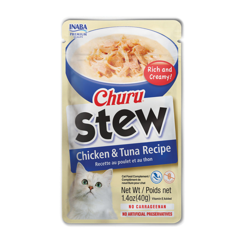 Inaba Churu Chicken and Tuna Stew Lickable Cat Treat