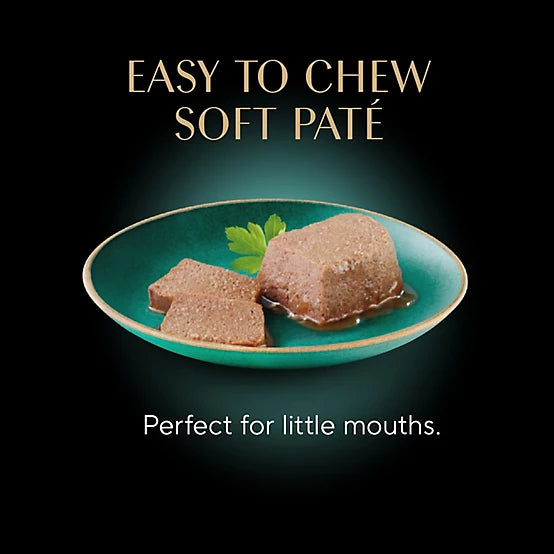 Sheba Perfect Portions Kitten Chicken/Salmon Pate Wet Cat Food Variety Pack, 2.6 oz., Pack of 24 Twin-Pack Trays