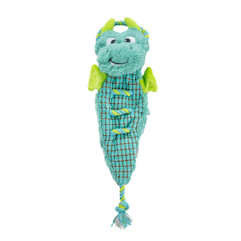 Outward Hound Dog Toy Ropiez Dragon Mlt LG