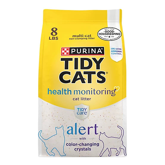 Purina Tidy Cats Tidy Care Alert Health Monitoring Cat Litter, 8 lb.