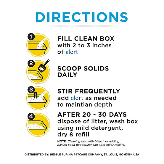 Purina Tidy Cats Tidy Care Alert Health Monitoring Cat Litter, 8 lb.
