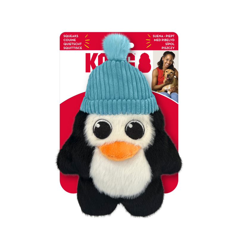 KONG Holiday Snuzzles Penguin Small Dog Toy