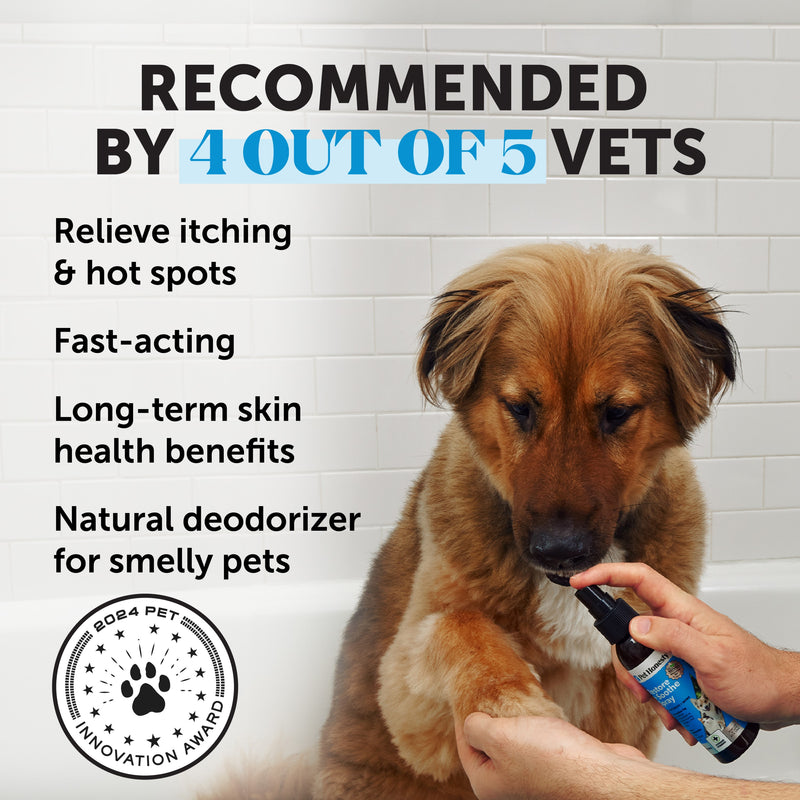 Pet Honesty Restore + Soothe Hot Spots Spray for Dogs & Cats