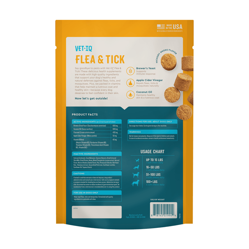 VETIQ F&T Chew Dog 60ct