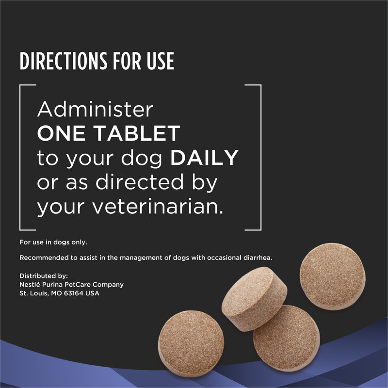 Purina Pro Plan Veterinary Supplements FortiFlora Chewable Dog Probiotic Supplement Tablets - 45 ct. Canister