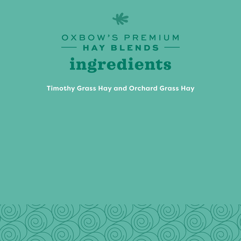 Oxbow Animal Heath Hay Blends - Western Timothy & Orchard 15oz