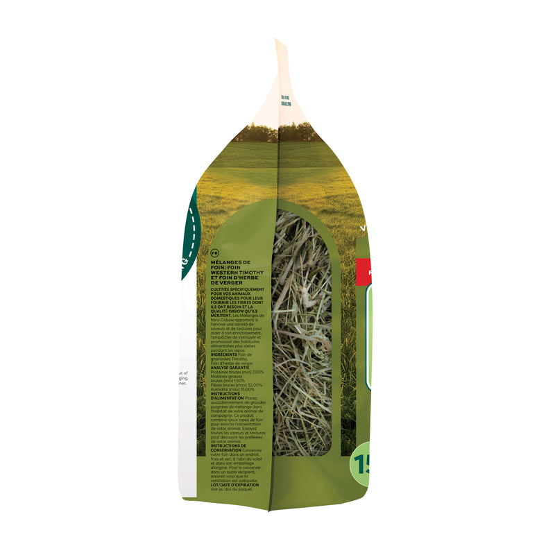 Oxbow Animal Heath Hay Blends - Western Timothy & Orchard 15oz