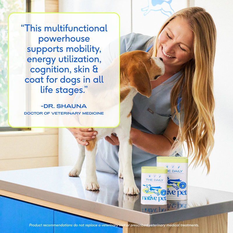 Native Pet The Daily Powder 11-in-1 Supplement for Dogs, 7 oz