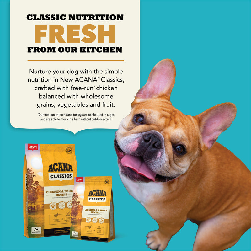 ACANA Classics Dry Dog Food Chicken & Barley Recipe
