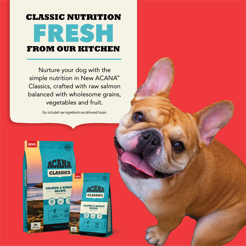 ACANA Classics Dry Dog Food Salmon & Barley Recipe 4lb