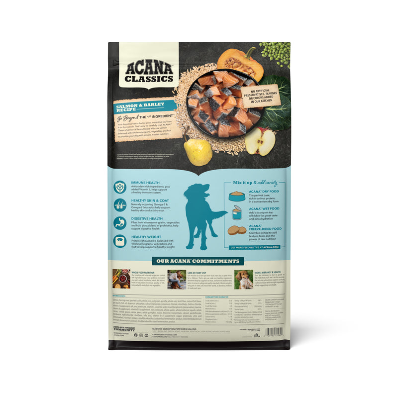 ACANA Classics Dry Dog Food Salmon & Barley Recipe