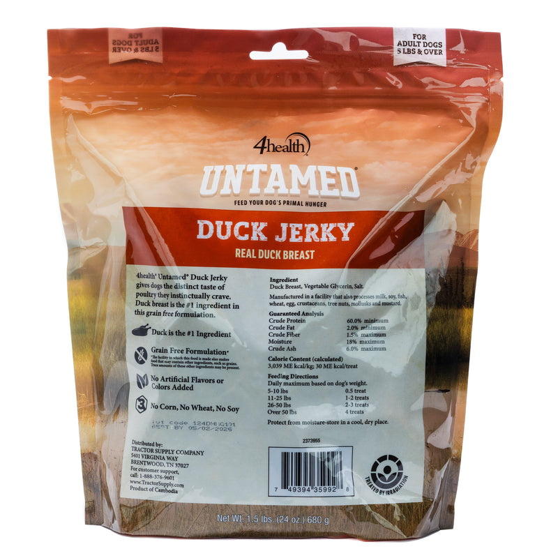 4Health Duck Jerky 24oz