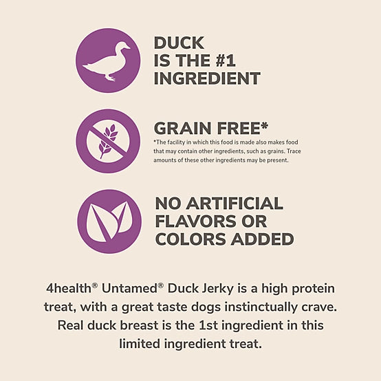 4Health Duck Jerky 24oz