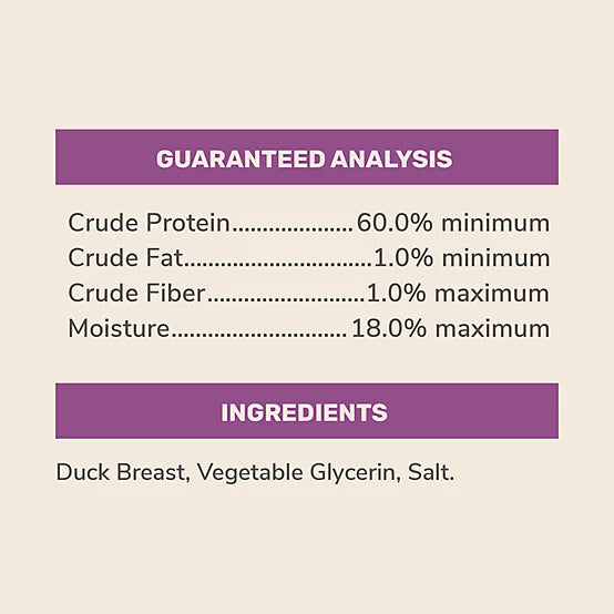 4Health Duck Jerky 24oz