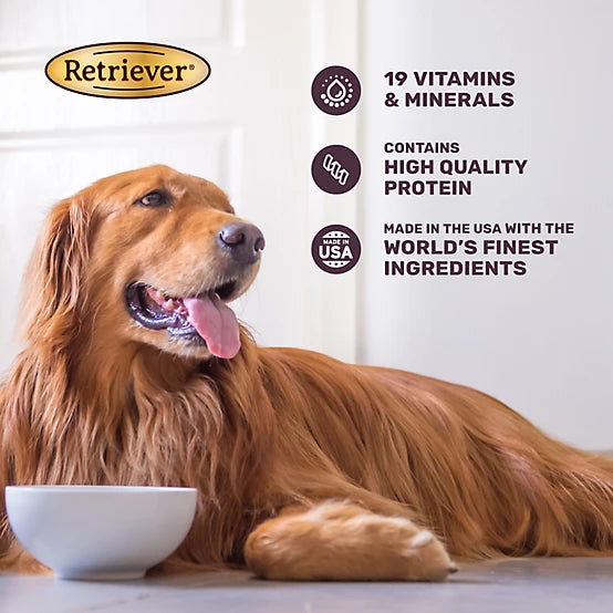 Retriever Adult New York Strip/Ribeye Cuts in Gravy Wet Dog Food Variety Pack, 13.2 oz., Pack of 24 Cans