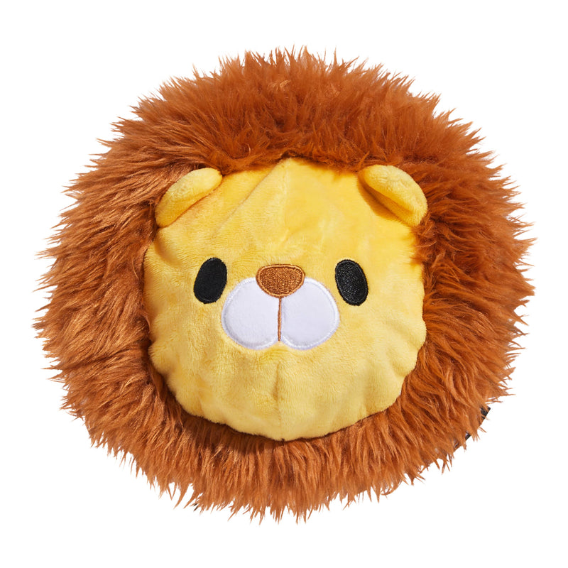 Bark Super Chewer Lionel Lion tough rubber core lion dog toy L/XL