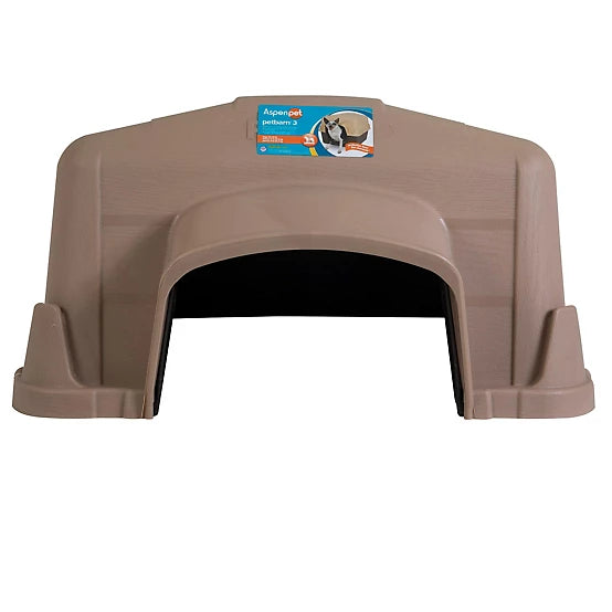 Aspen Pet Petbarn 3 Outdoor Polypropylene Dog House