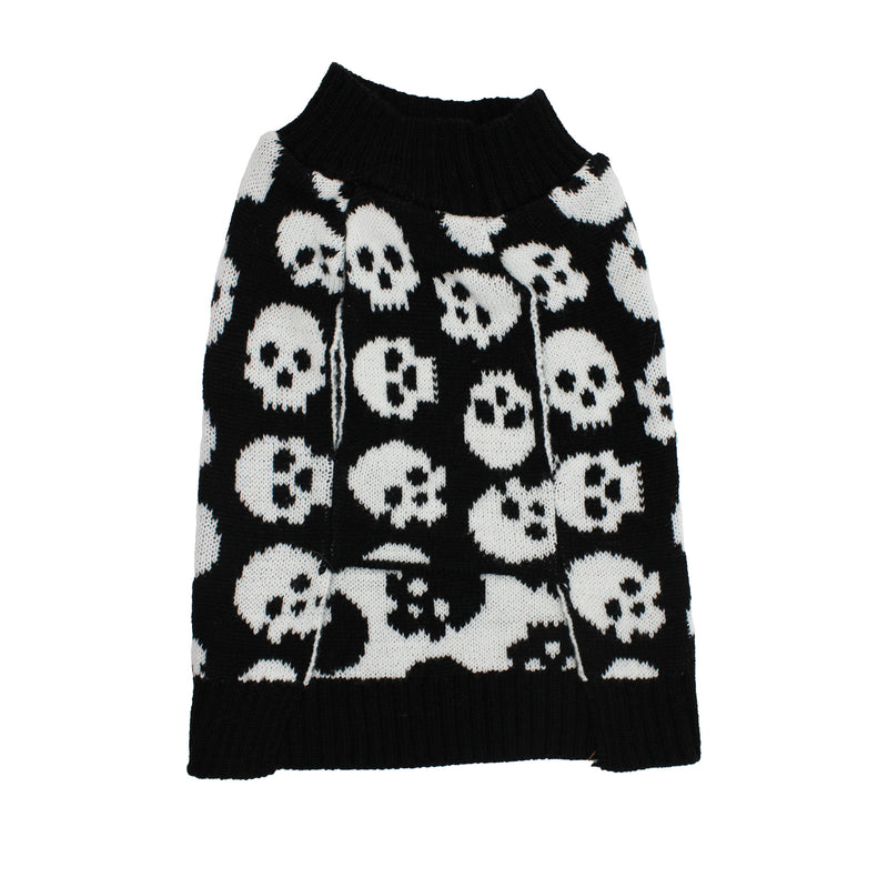 Skeleton Dog Halloween Sweater