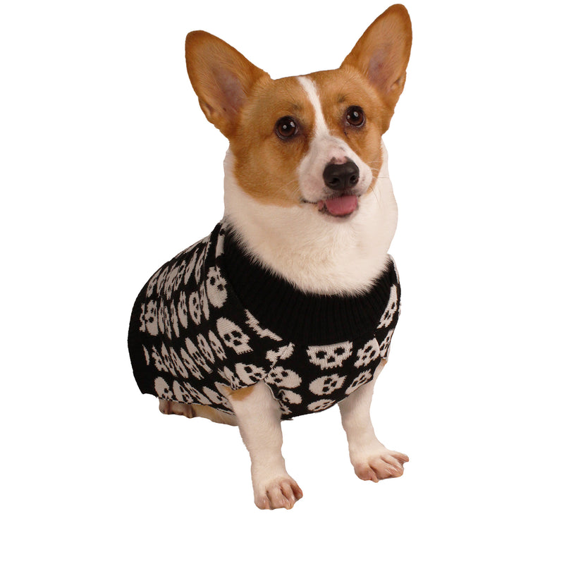 Skeleton Dog Halloween Sweater