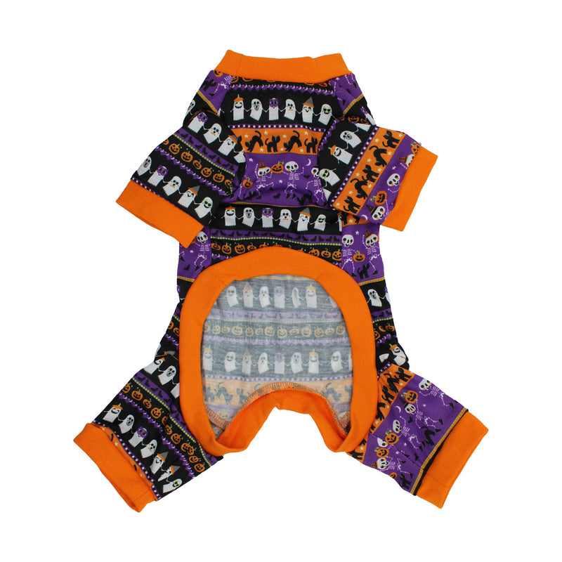 Skeleton Dog Halloween Pajamas