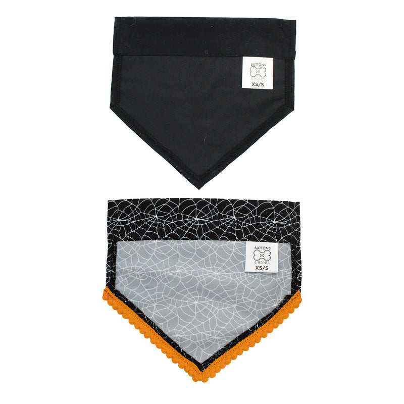 Dancing Skeletons Pet Bandana Halloween 2pk
