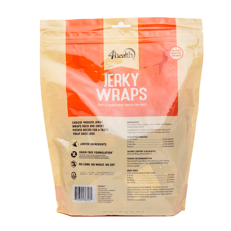 4Health Duck Sweet Potato Wraps 32oz