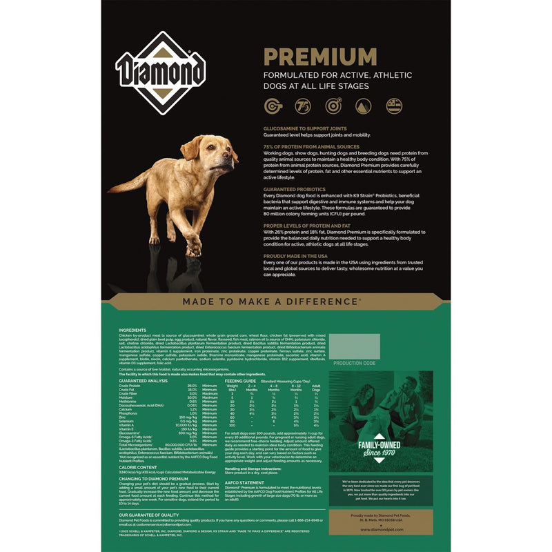 Diamond Premium All Life Stages Dry Dog Food