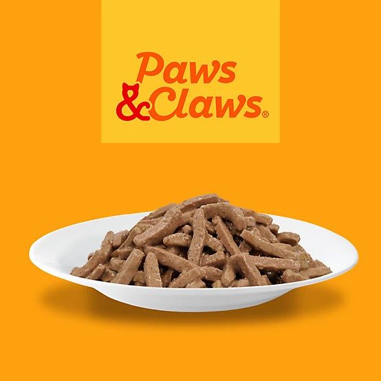 Paws & Claws Adult Chicken Dinner Shreds in Gravy Wet Cat Food, 5.5 oz.