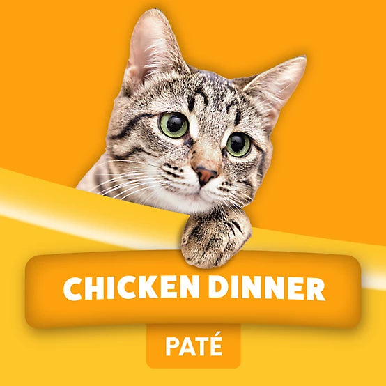 Paws & Claws Adult Chicken Dinner Shreds in Gravy Wet Cat Food, 5.5 oz.