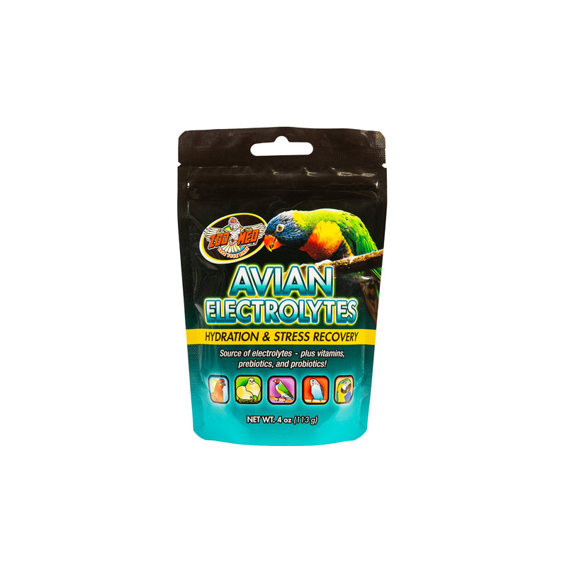 Zoo Med Avian Electrolytes - 4 Ounces