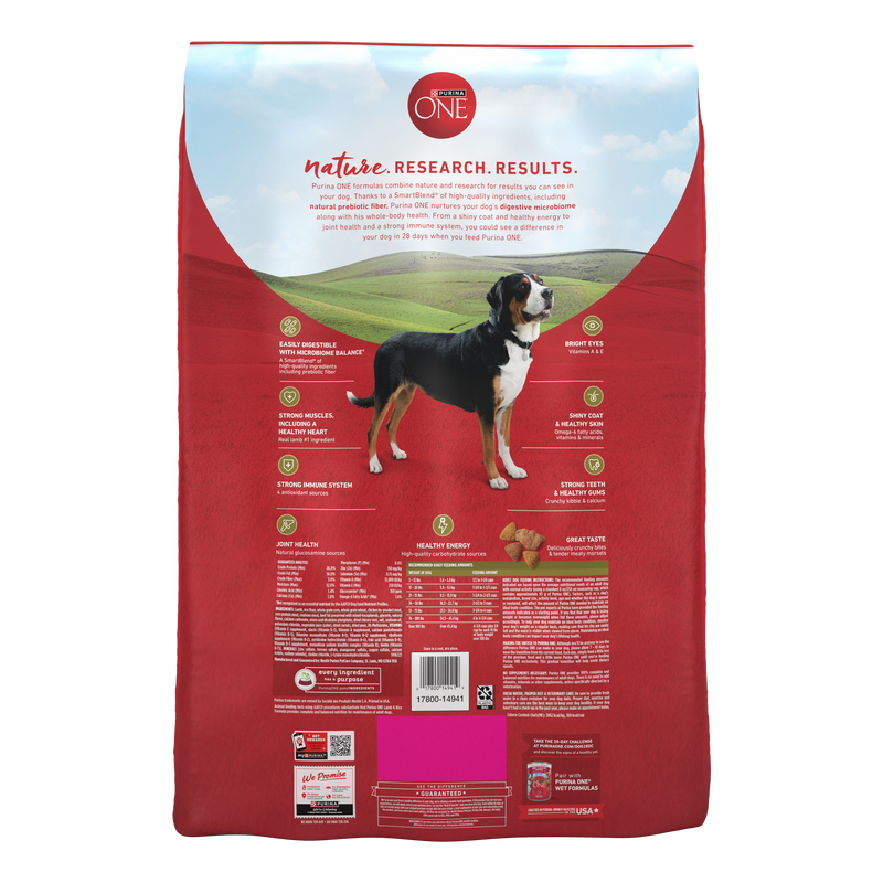Purina ONE Dry Dog Food  Lamb and Rice Formula