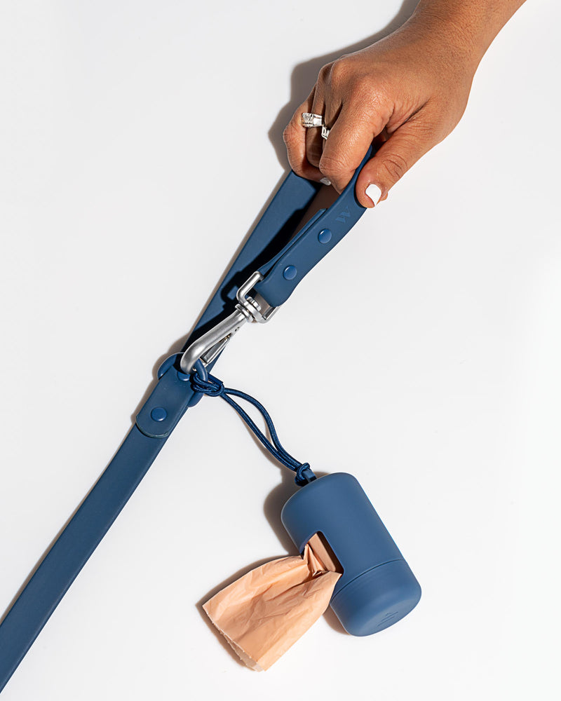 Wild One Poop Bag Carrier - Blue