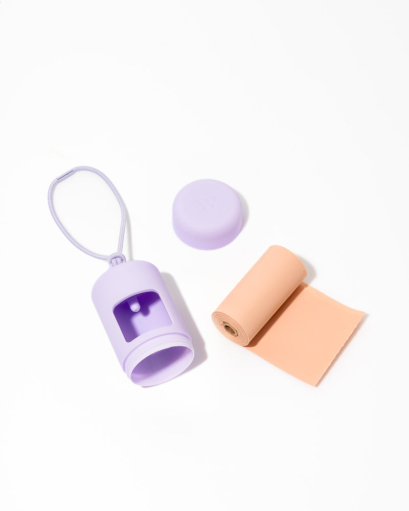 Wild One Poop Bag Carrier - Lilac