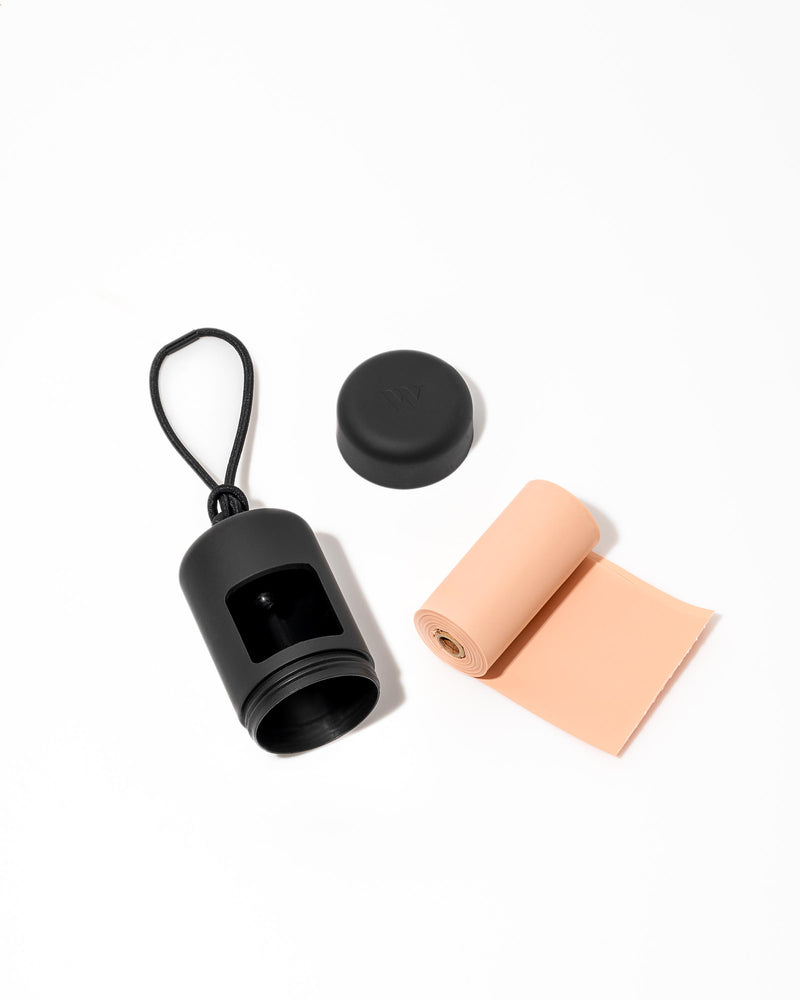 Wild One Poop Bag Carrier - Black