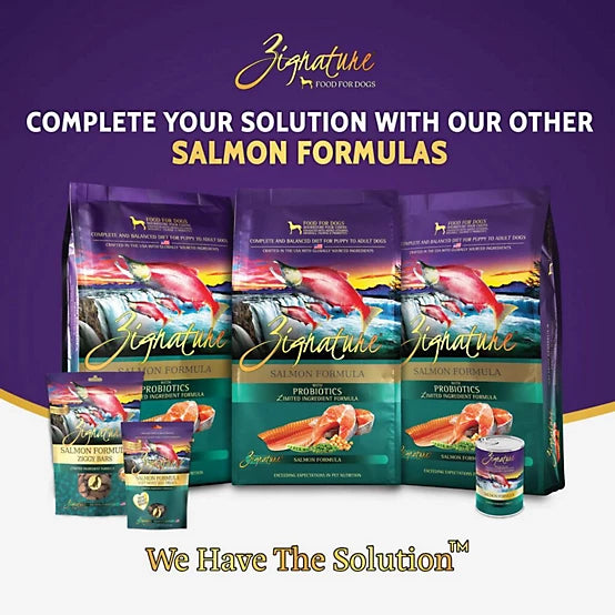 Zignature Soft Moist Dog Treats Salmon Formula Dog Treats, 4 oz.