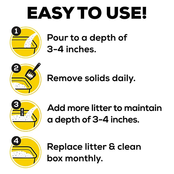 Purina Tidy Cats Scoop Instant Action Litter for Multiple Cats, 35lb