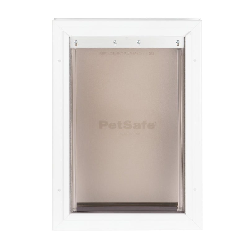 PetSafe® Freedom Aluminum Pet Door Medium, White