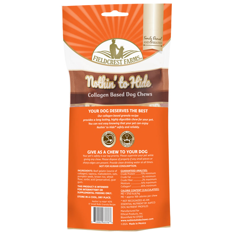 Nothin' to Hide Small Roll 5" Granola 2 pack