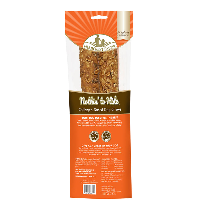 Nothin' to Hide Large Roll 10" Granola 2 pack