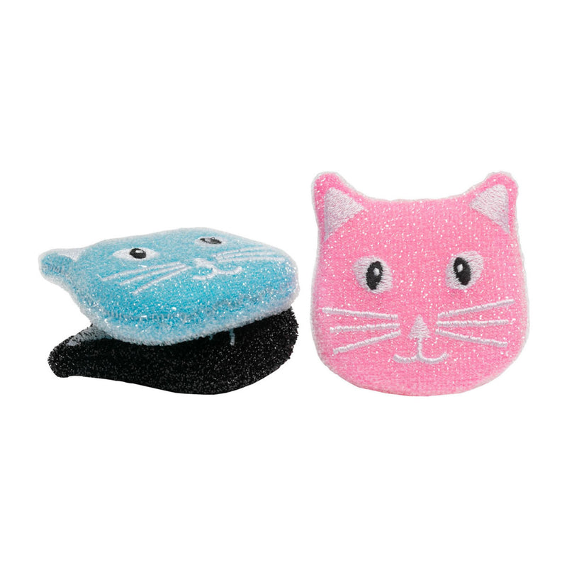 Broxan cat scrub sponges set of 3