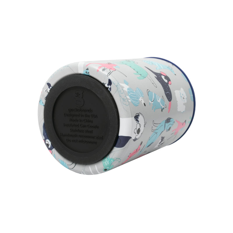 Geckobrands Insulated Can Coozie - Summer Dog