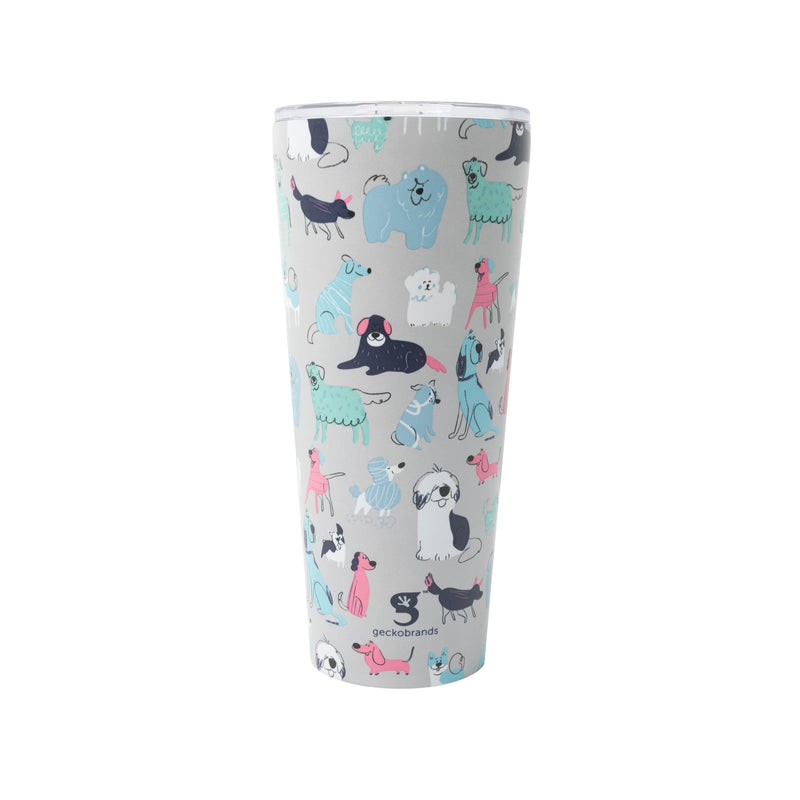 Geckobrands 30 oz Tumbler - Summer Dog