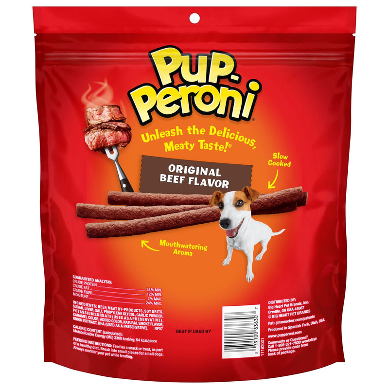 Pyrony Dog Pup-Peroni Original Beef Flavor Dog Treats, 22.5oz Bag – Petsense