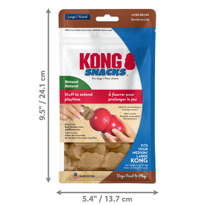KONG Snacks® Liver Large Dog Treat