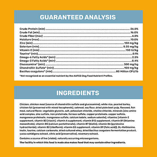 4health Shreds Adult Chicken and Rice Formula Dry Dog Food