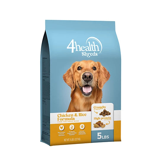4health Shreds Adult Chicken and Rice Formula Dry Dog Food