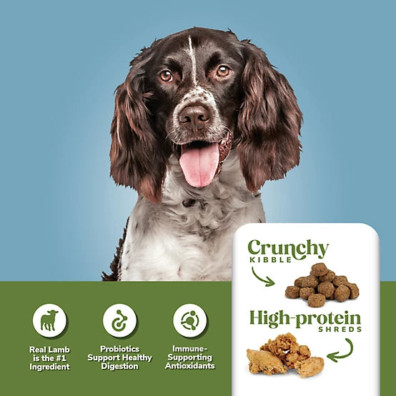 4health Shreds Adult Lamb and Rice Formula Dry Dog Food, 35lb